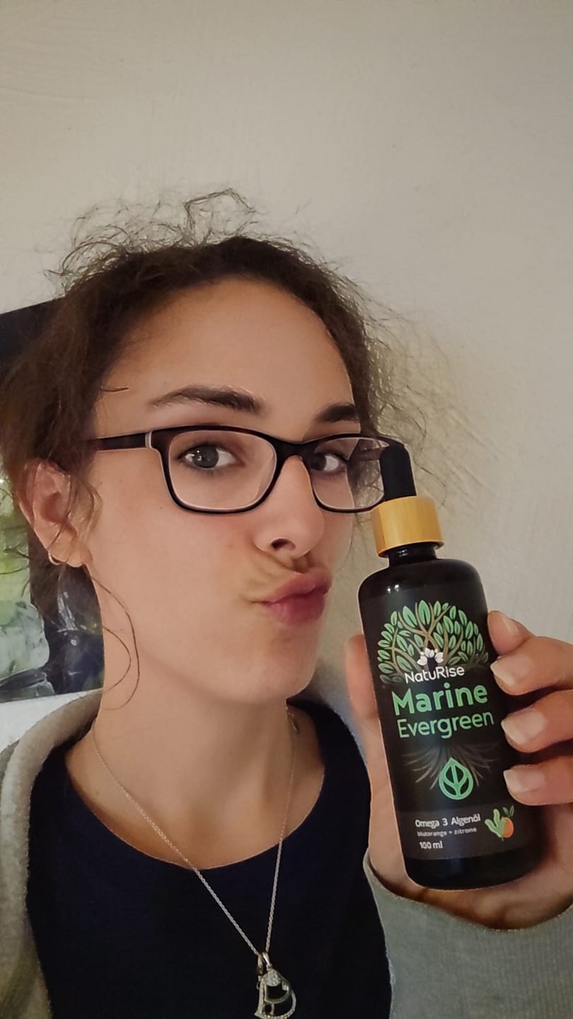 Customer photo review of Omega-3 Algenöl (100ml)