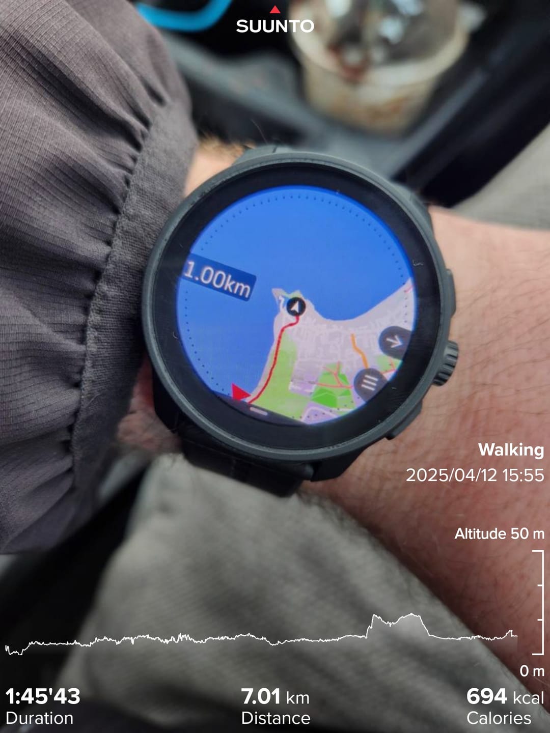 Customer photo review of Suunto Race S Stainless Steel