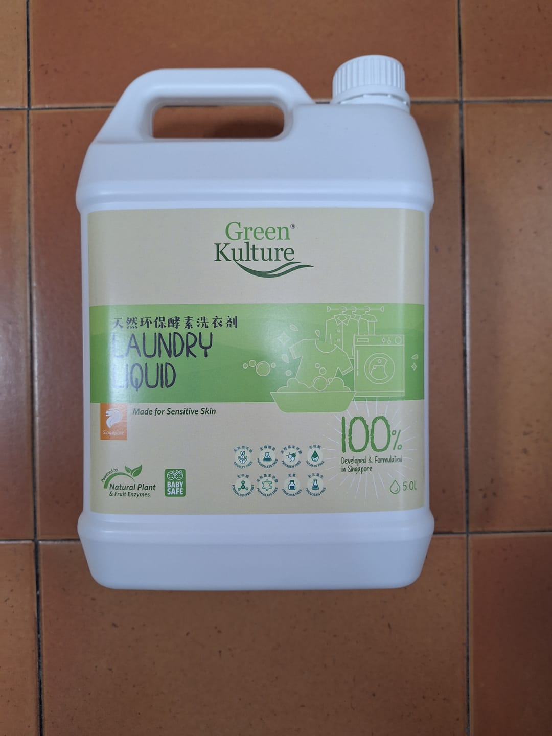 Customer photo review of Laundry Liquid - 5L