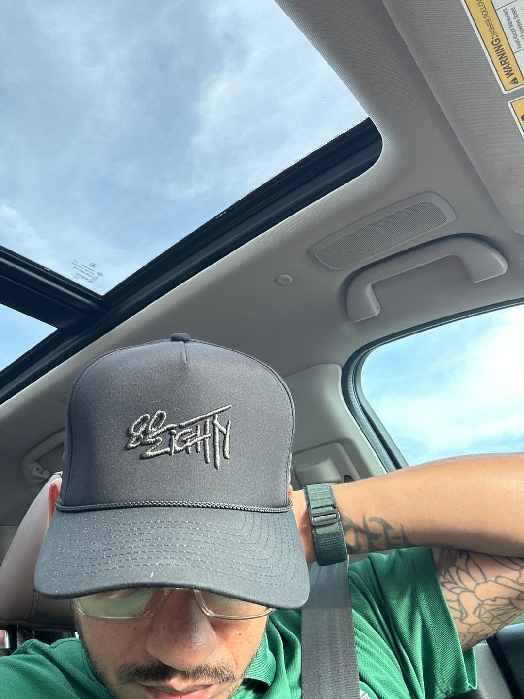 Customer photo review of 80Eighty® Triple Black Hat