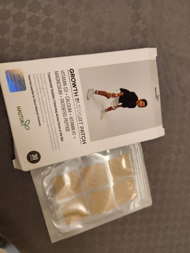 Customer photo review of HAUTUKI Growth Support Patch - 5 Month Supply (5Box) 40% OFF