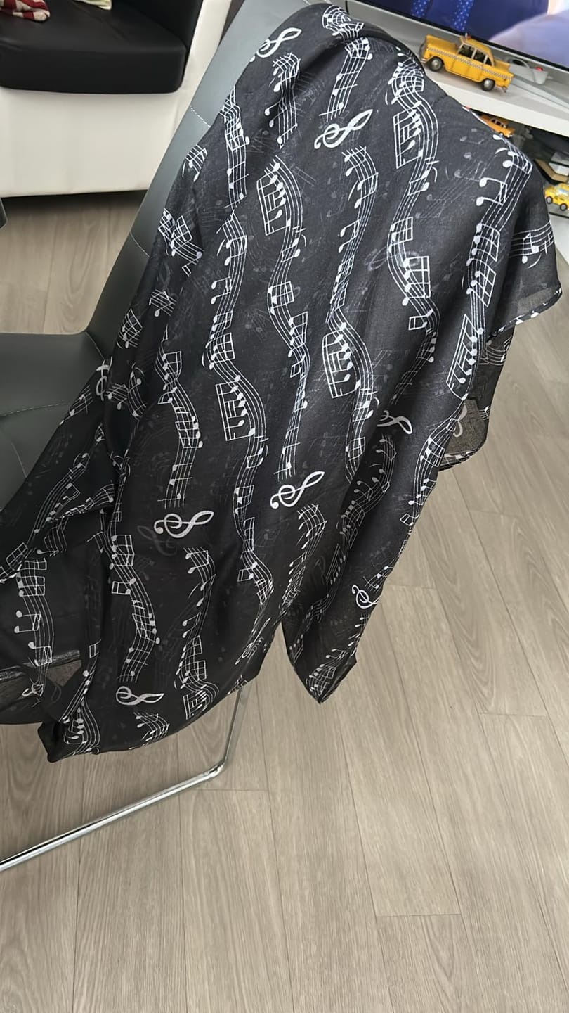 Customer photo review of Écharpe tube pour les musiciens