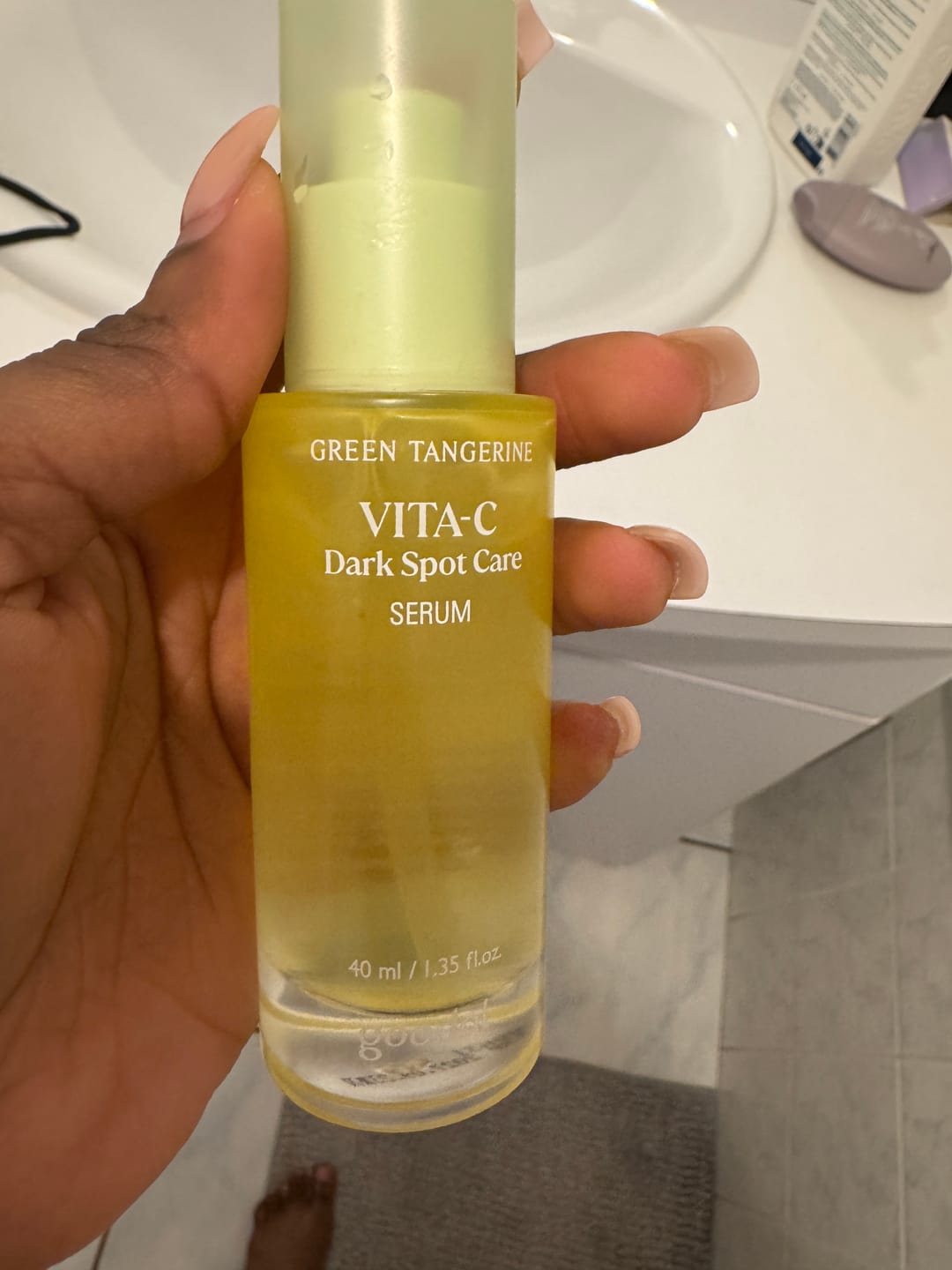 Customer photo review of Goodal - Sérum - Green Tangerine Vita C Dark Spot Serum