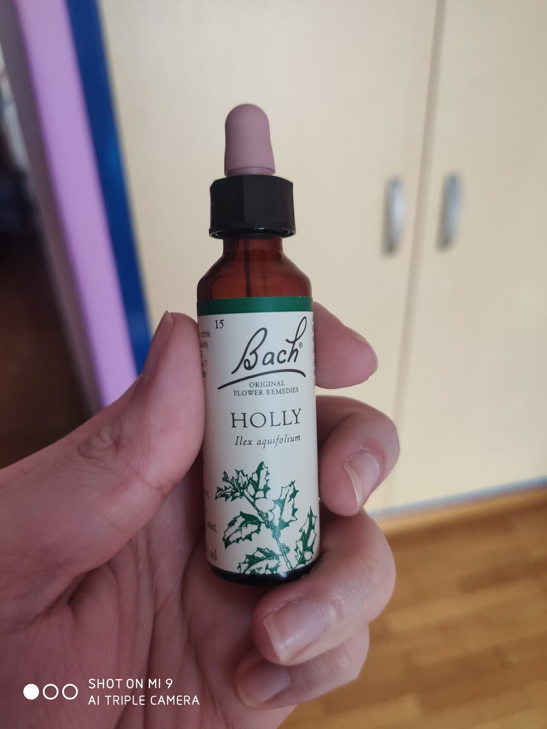 Customer photo review of Aνθοΐαμα Bach HOLLY + Γεμμοθεραπεία για θυμό, ζήλια και καχυποψία, Original Flower Remedies