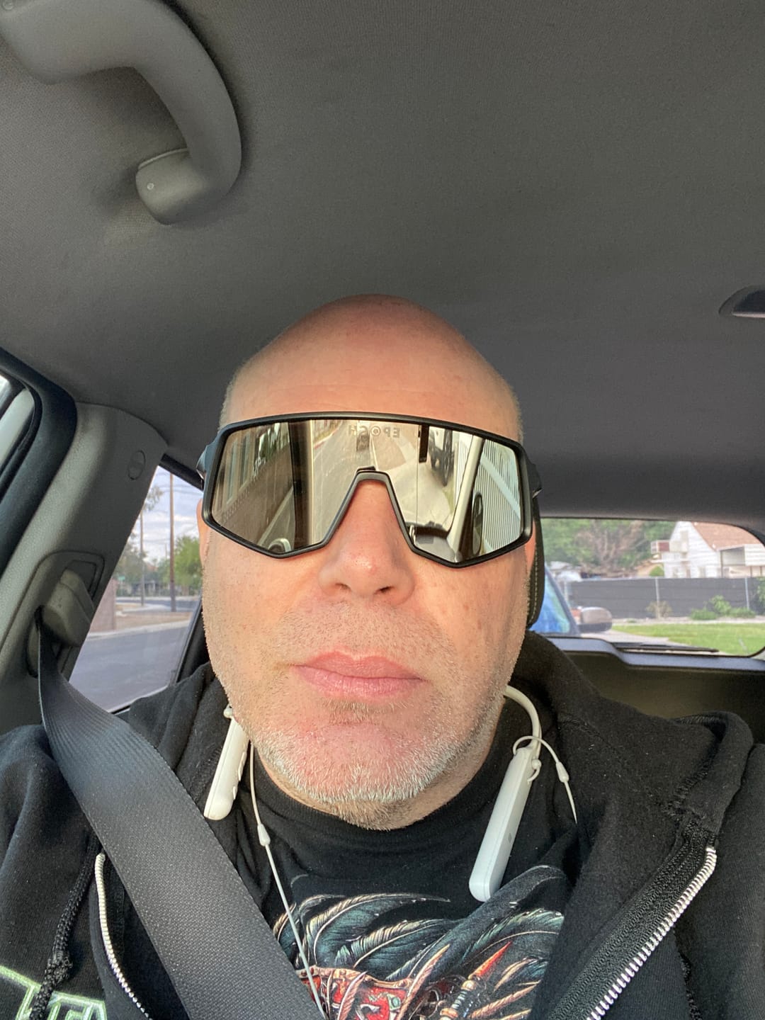 Customer photo review of L2 Sport Wrap Sunglasses