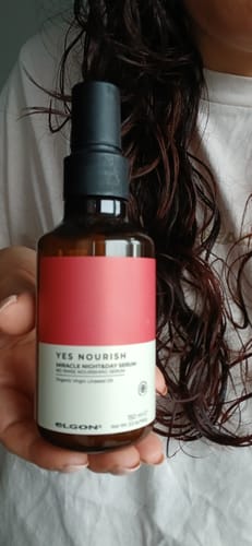 Customer photo review of Serum Nutritivo Yes Nourish Elgon