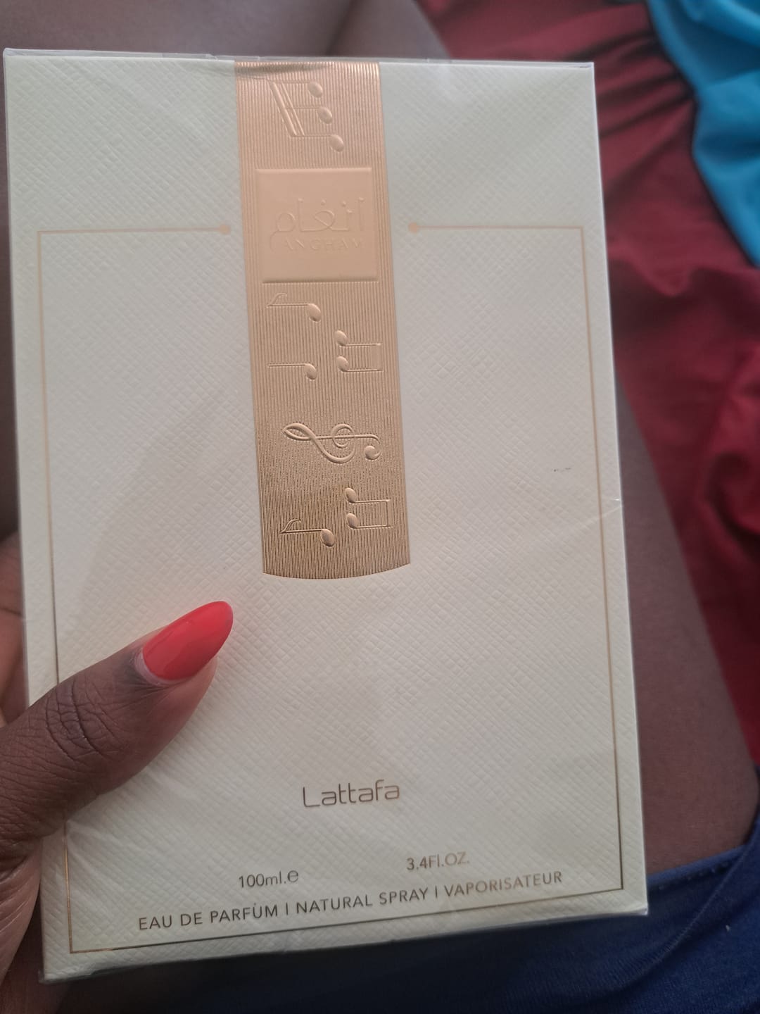 Customer photo review of Angham lattafa edp 100ml