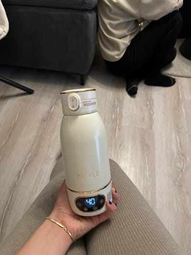 Customer photo review of Tragbarer Fläschchenwärmer