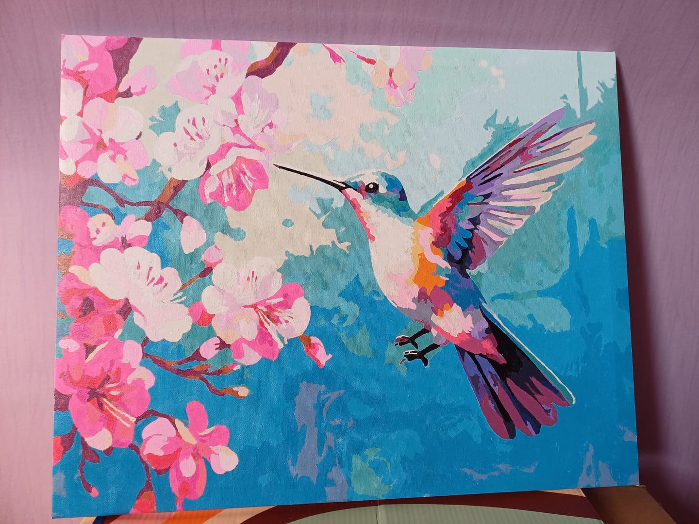 Customer photo review of Feeding Hummingbird