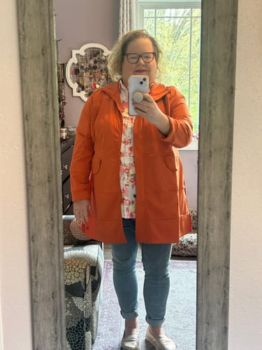 Customer photo review of Sedona Long Jacket