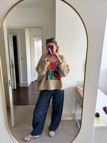 Customer photo review of The Tutti Frutti Jumper