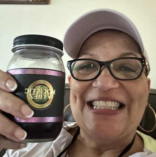 Customer photo review of Elderberry and Soursop Infused Sea Moss Gel