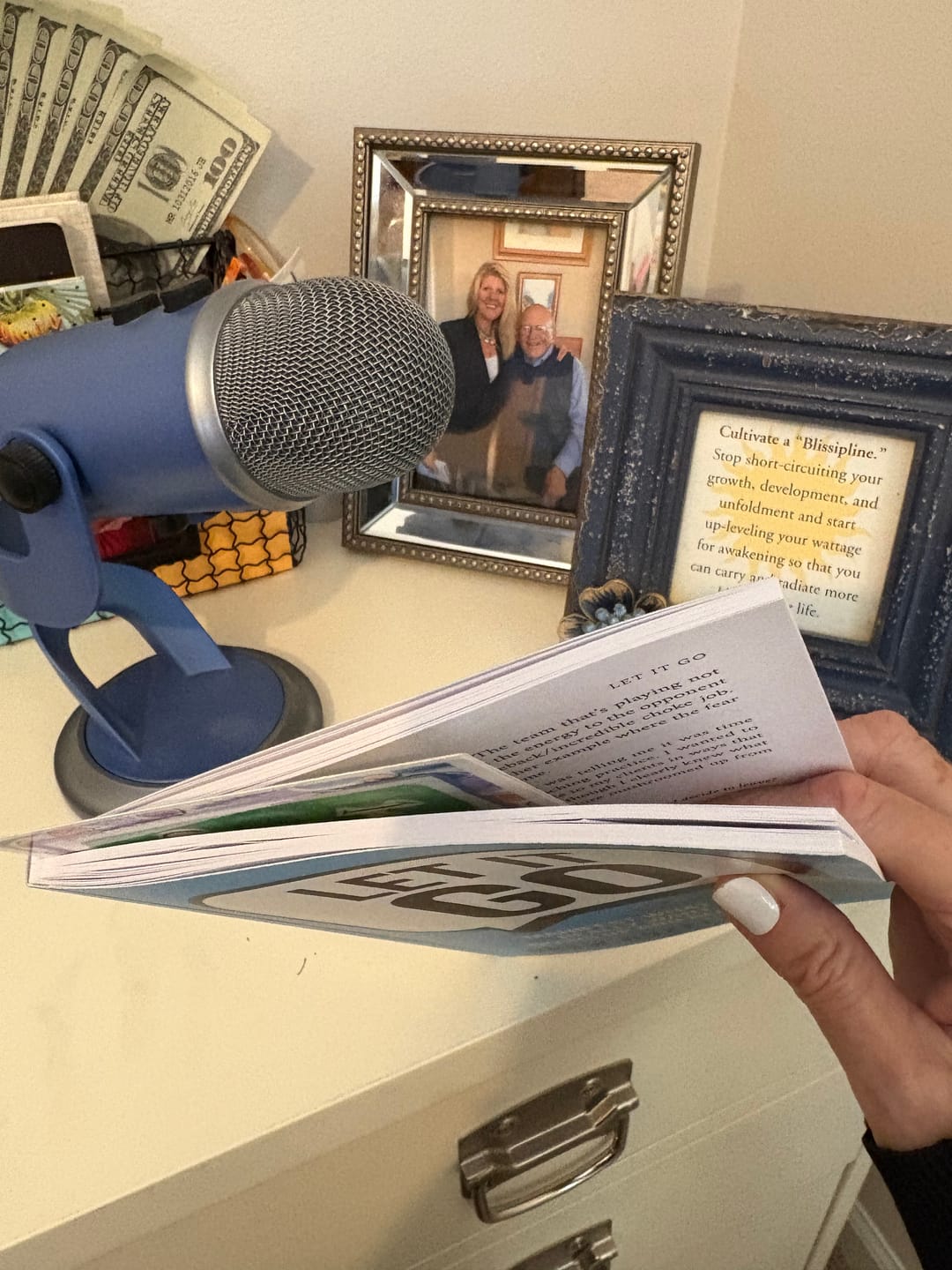 Customer photo review of Let It Go: Manifest What You Really Want By Giving Up and Allowing