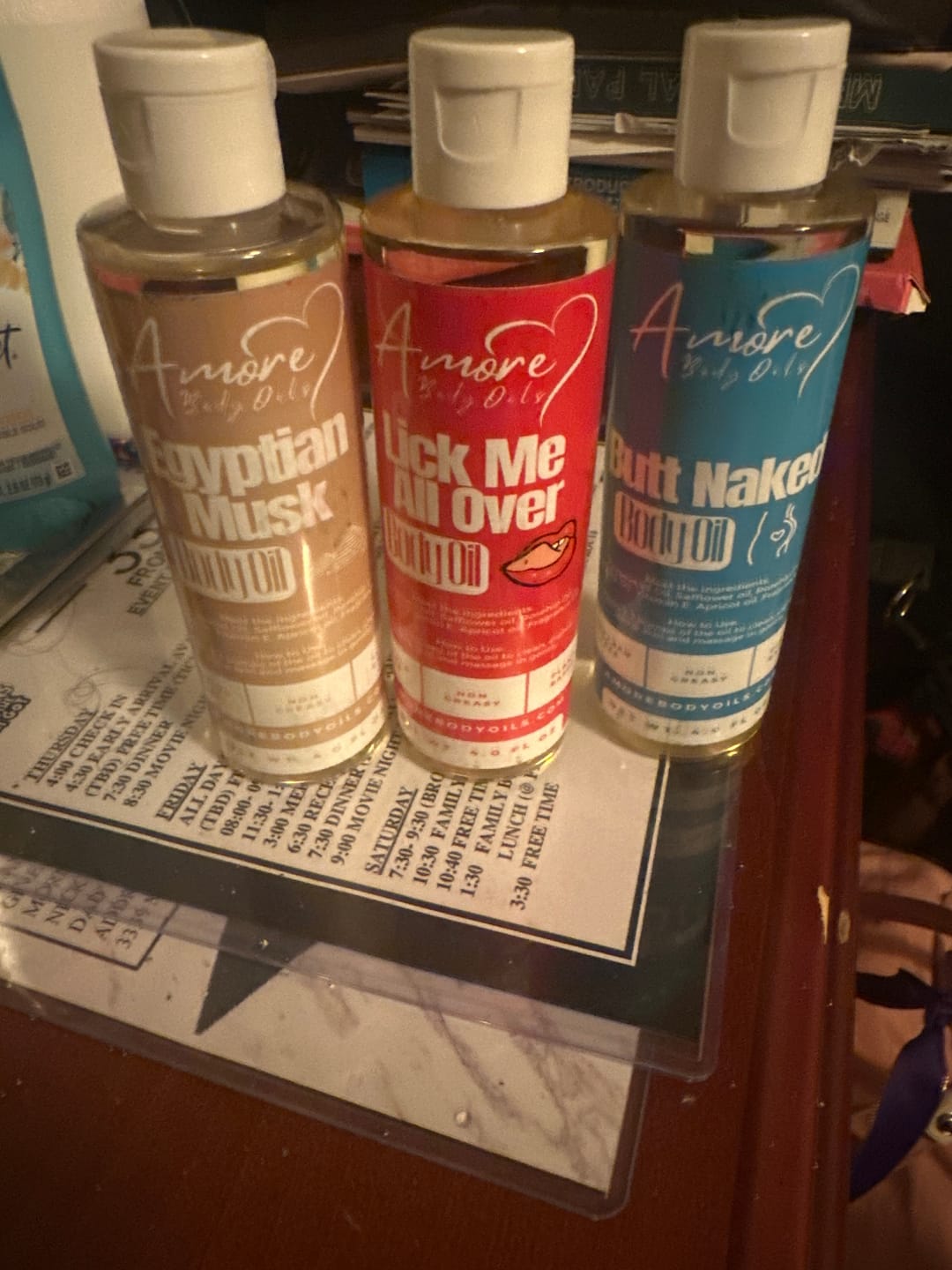 Customer photo review of Egyptian Musk - Body Oil