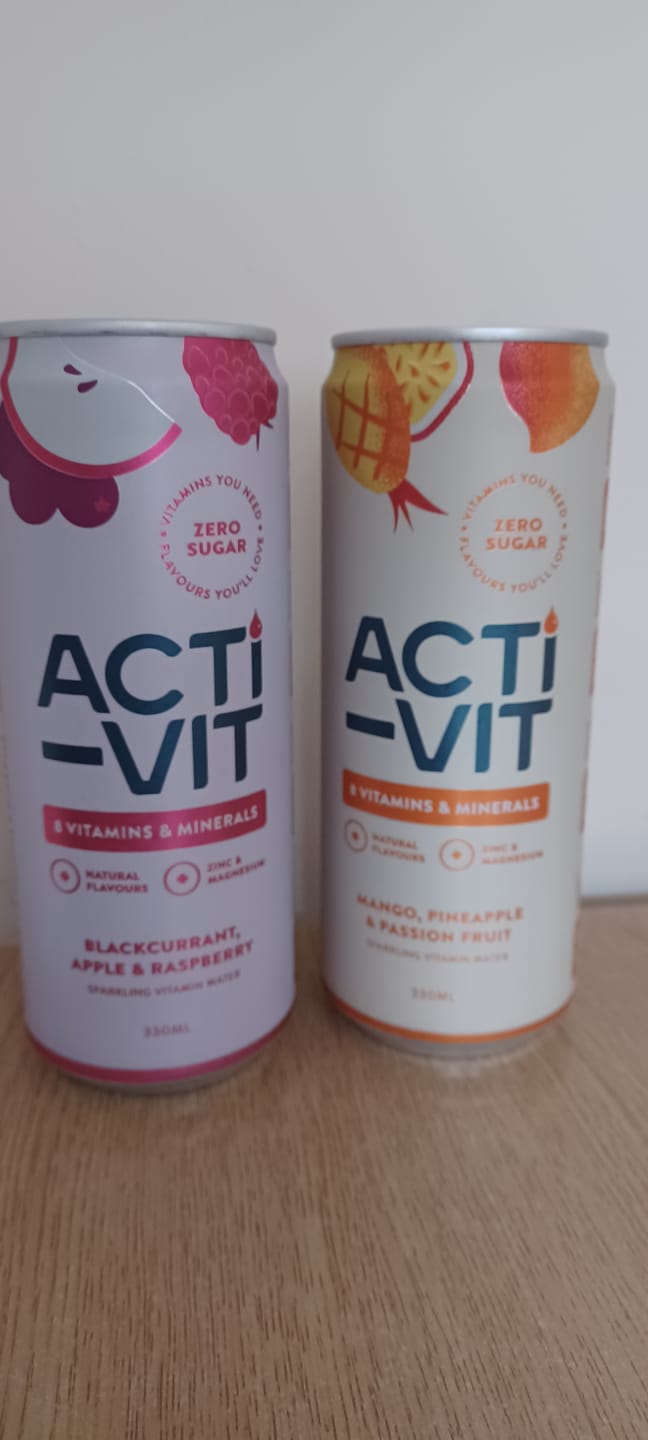 Customer photo review of Acti-Vit Blackcurrant, Apple & Raspberry