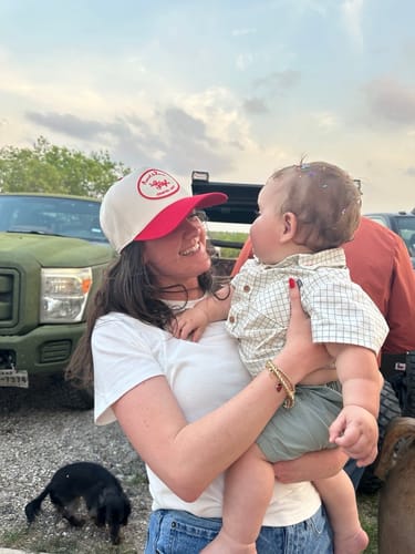 Customer photo review of Ascot + Hart Two Tone Country Mart Hat