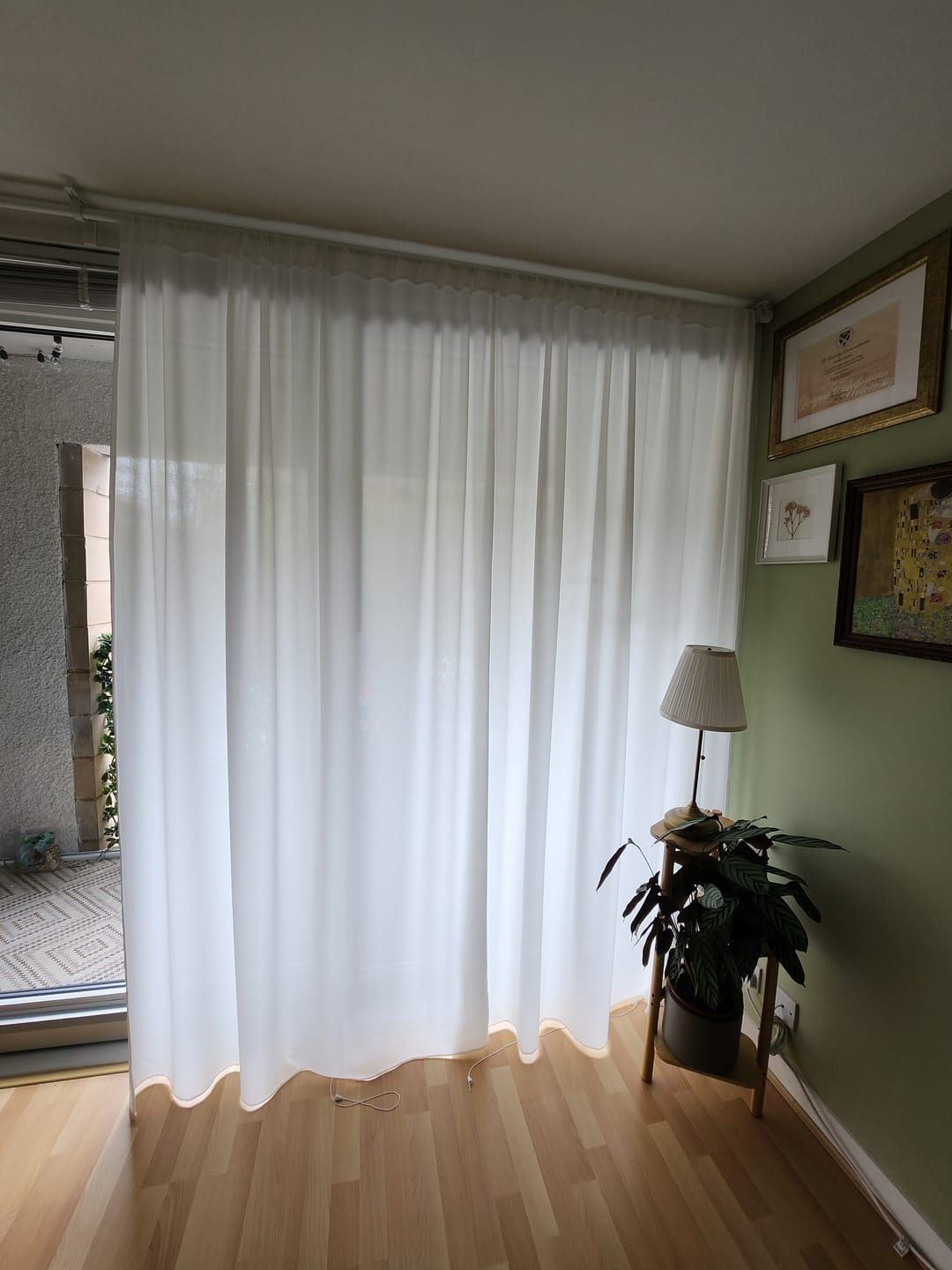 Customer photo review of Plain Bubble Crepe Fabric