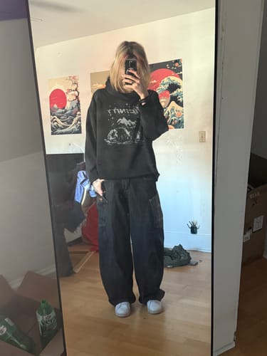 Customer photo review of Curved Leg Pants