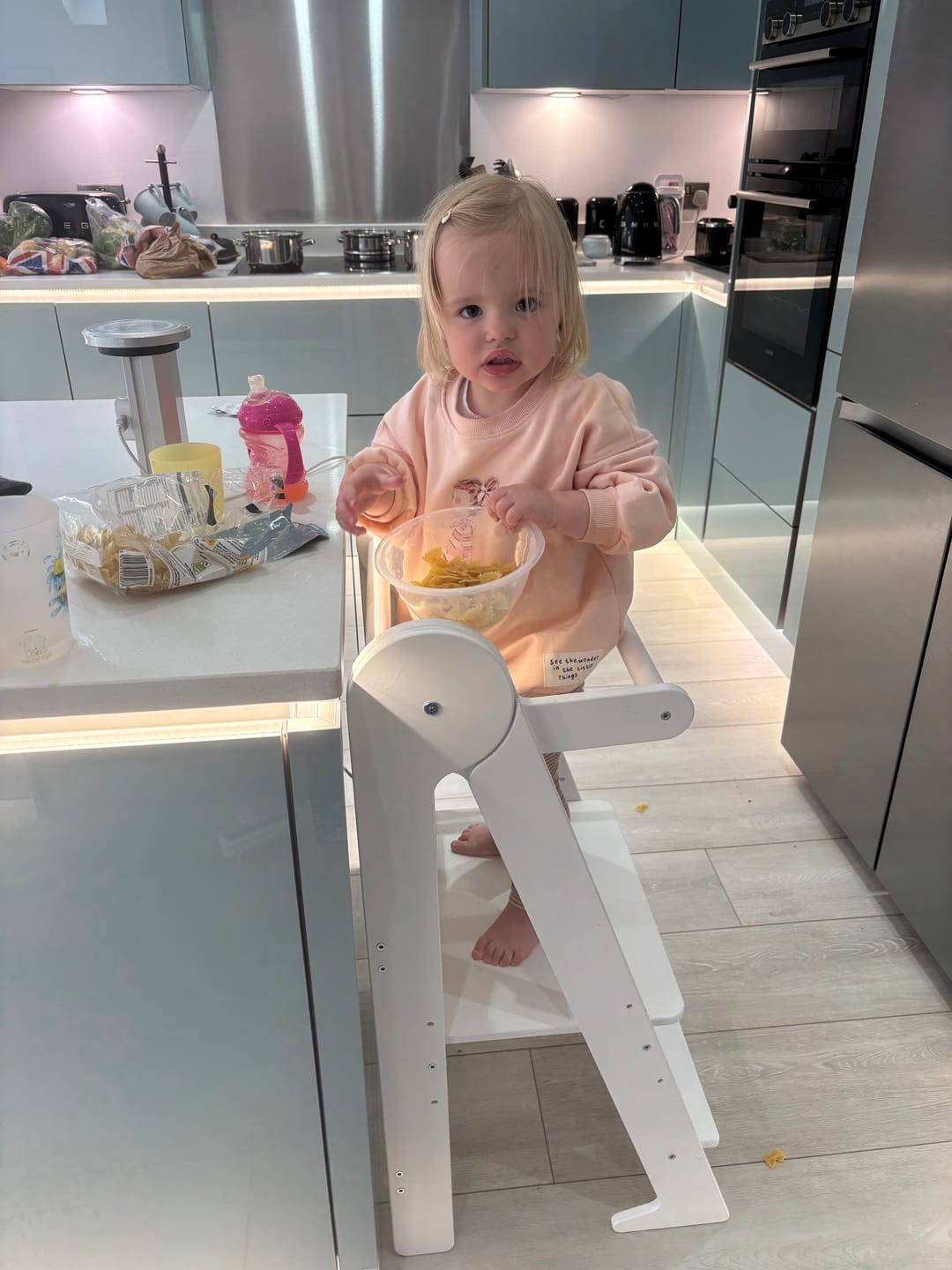 Customer photo review of Foldable Learning Tower
