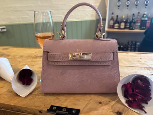 Customer photo review of The Kate Bag