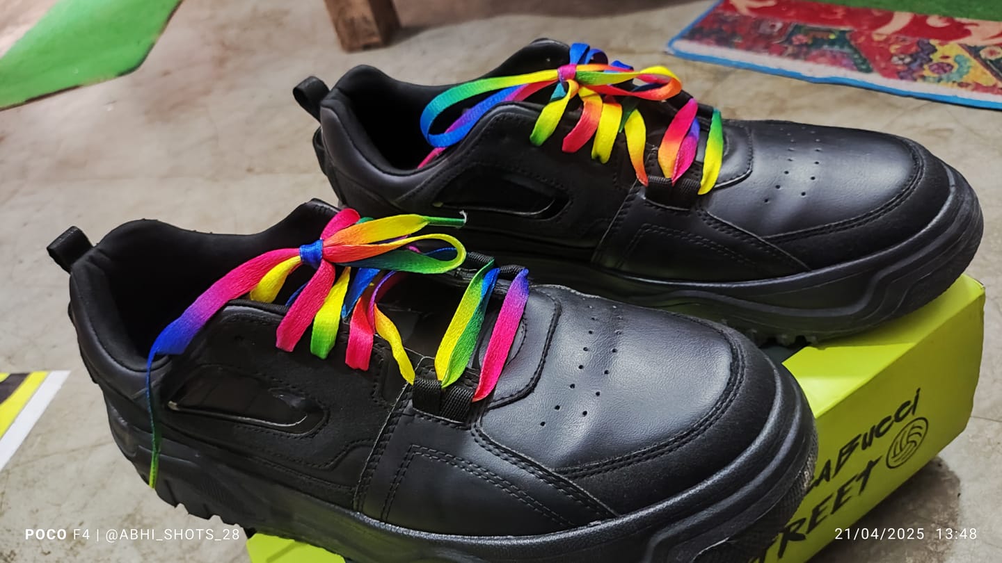 Customer photo review of Bacca Bucci EVOLVE - The Ultimate Low-Top Sneakers for Men