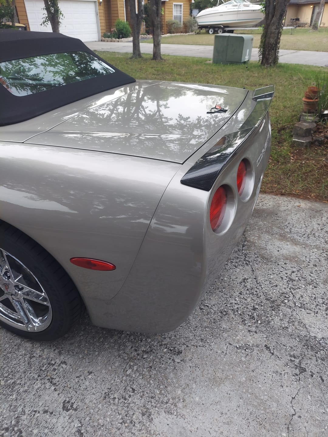 Customer photo review of Corvette C5 ZR1 Extended Rear Trunk Spoiler