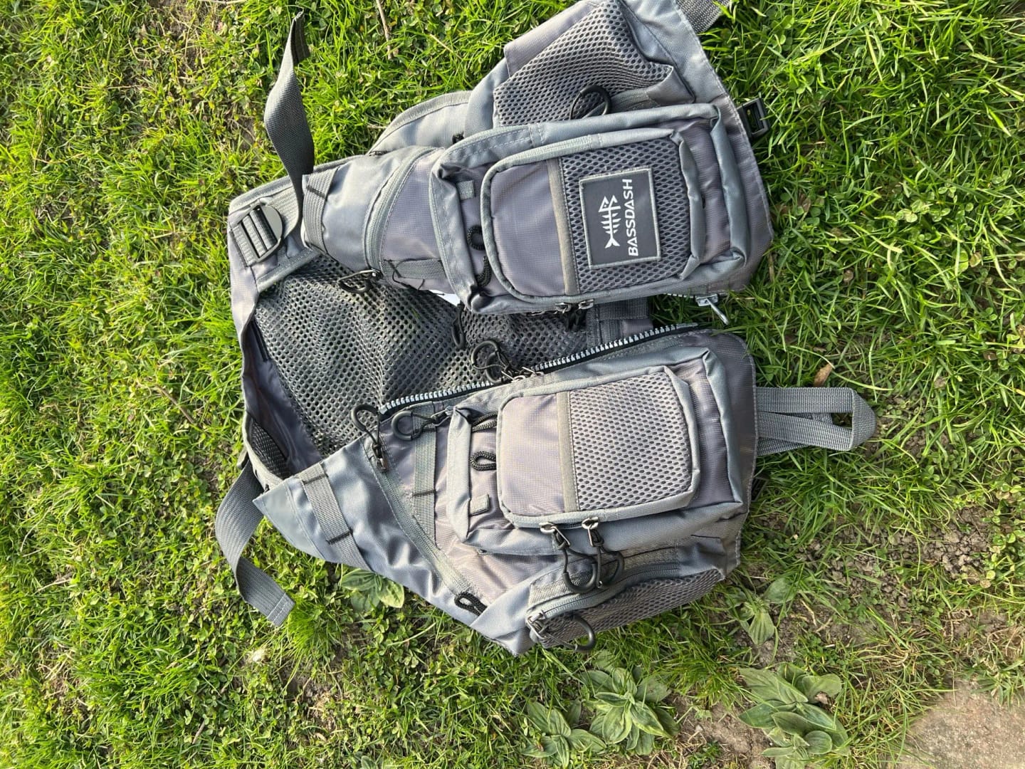Customer photo review of Atmungsaktive Angelweste