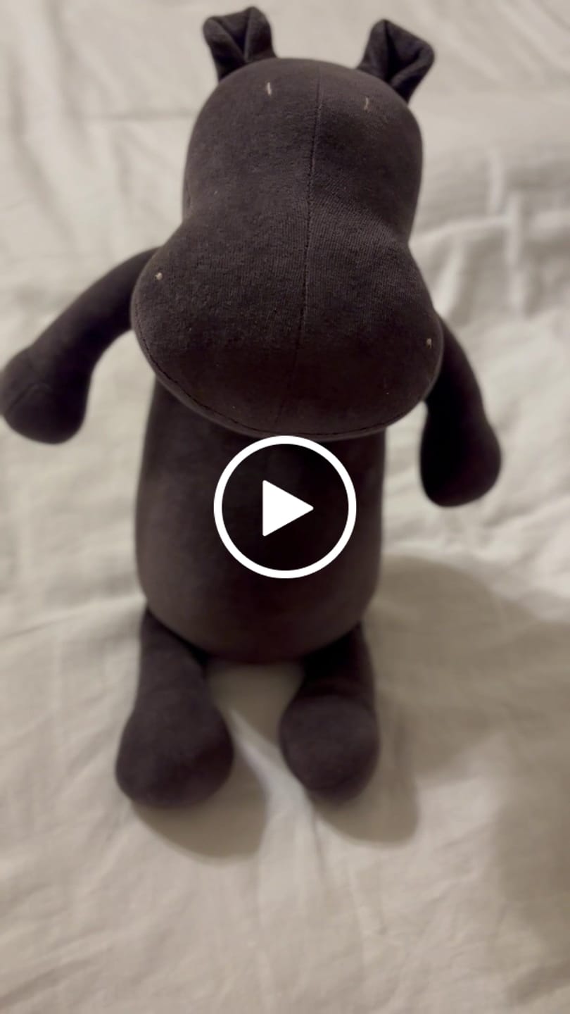 Customer video review of MOMO L'HIPPOPOTAME - XL