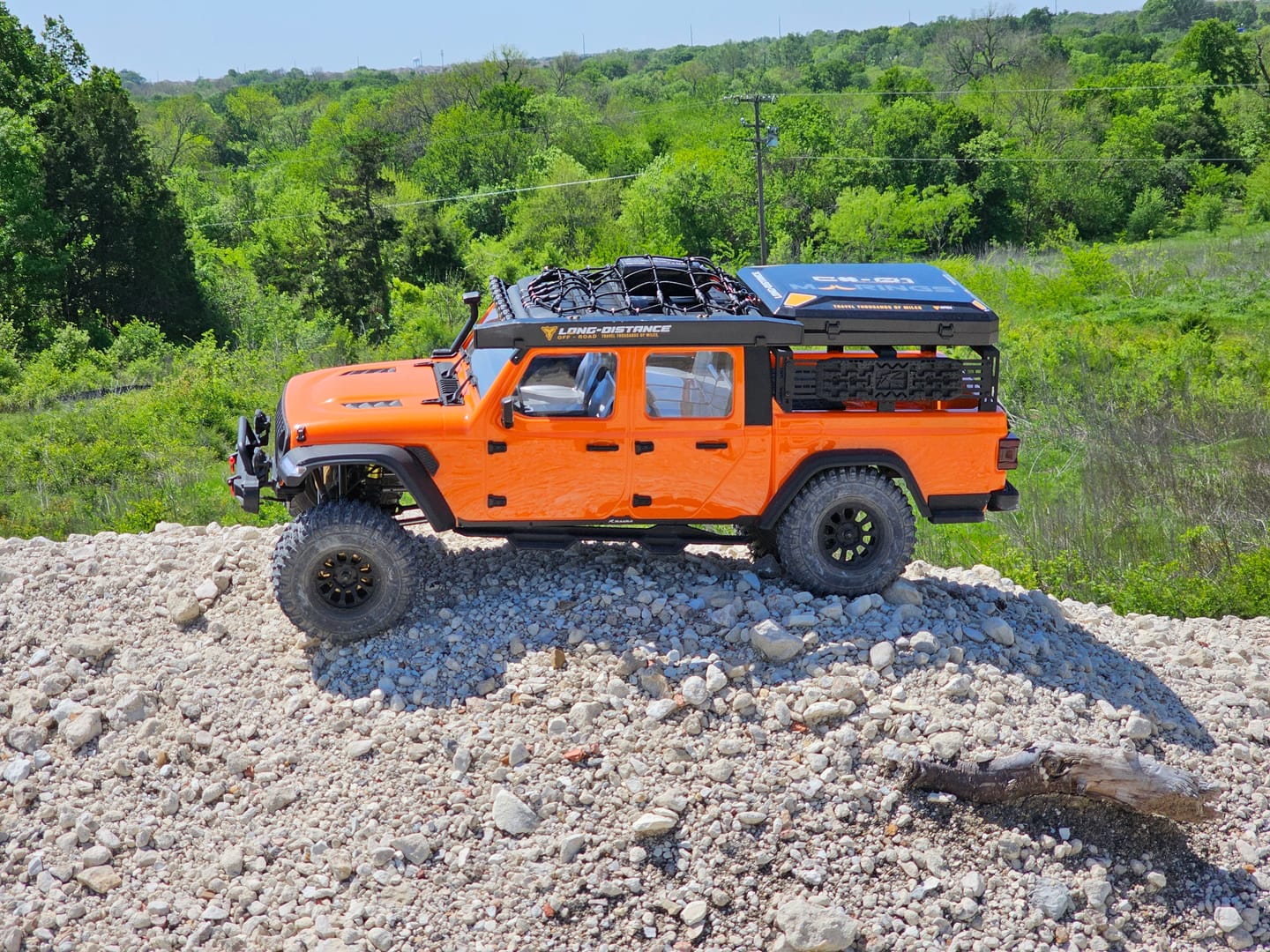 Customer photo review of 1/7 Scale 4WD Brushless RC Crawler JK07Pro