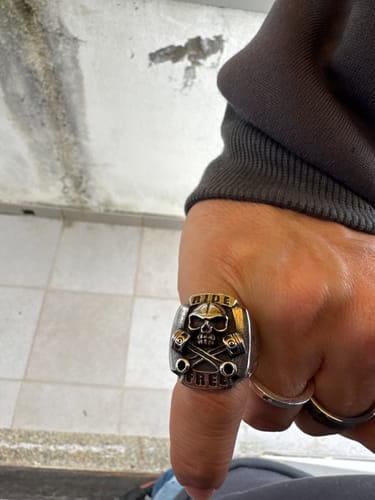 Customer photo review of Ride Free Biker Ring