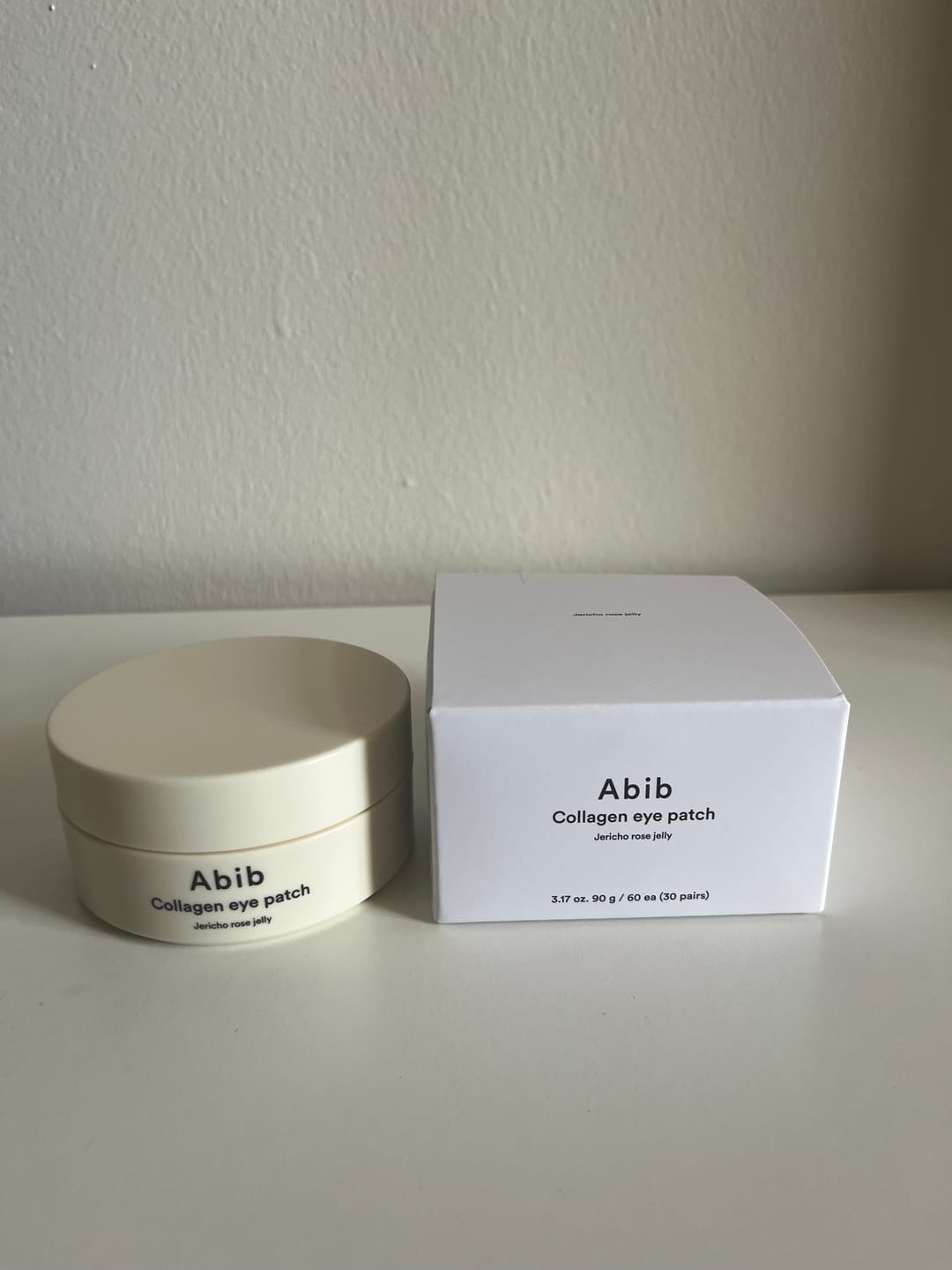 Customer photo review of Collagen eye patch Jericho rose jelly