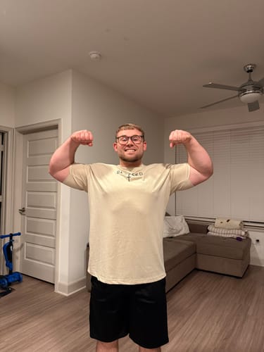 Customer photo review of Blessed Tee
