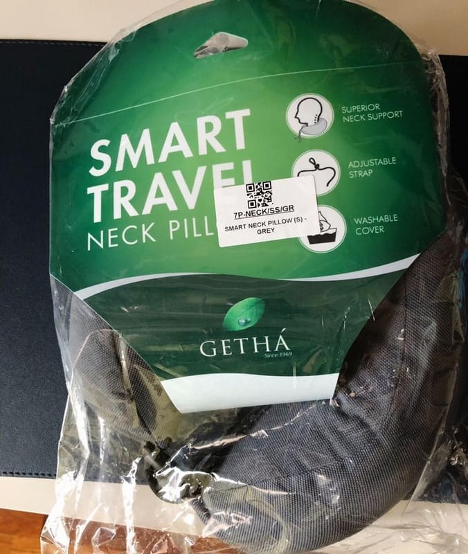 Customer photo review of Smart Neck Latex Pillow - Small