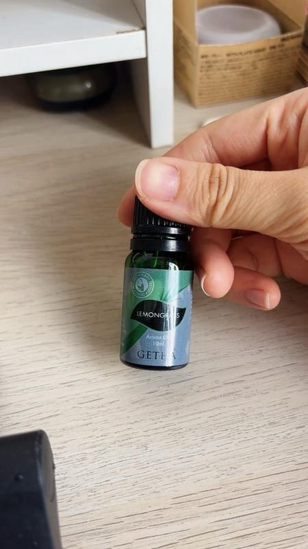 Customer photo review of Lemongrass Essential Oil