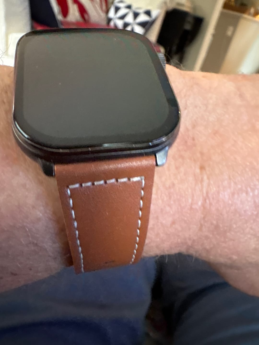 Customer photo review of Brown Leather Loop