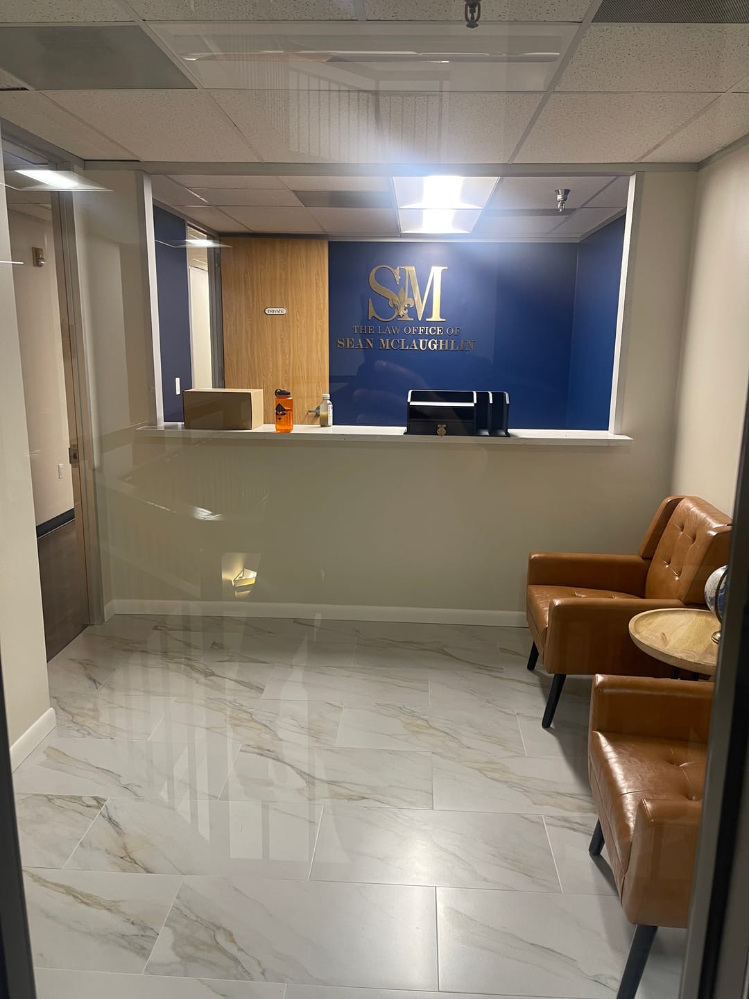 Customer photo review of Custom Laser Cut Wall Logo | Sign with Raised 3D Design | Business Letter | Lobby Signage | Reception Logo | Acrylic Sign Metal Finish Logo