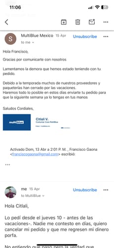 Customer photo review of MultiBlue Magnesio