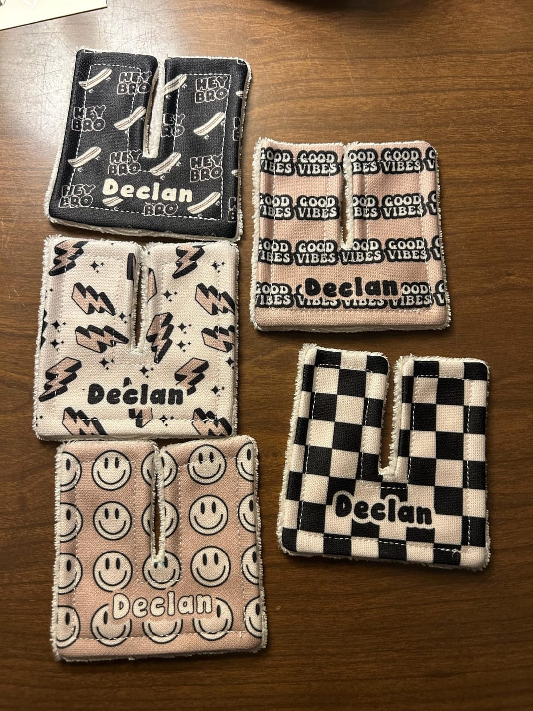 Customer photo review of Cool boy  Tracheostomy pads