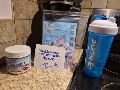 Customer photo review of Energy + Burner