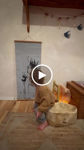 Customer video review of Magic Canvas & Brush Set: Paint with just water!
