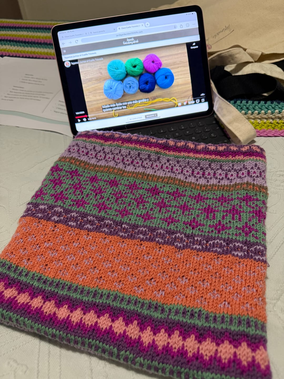 Customer photo review of Clase Cuello Travesía | Adulto