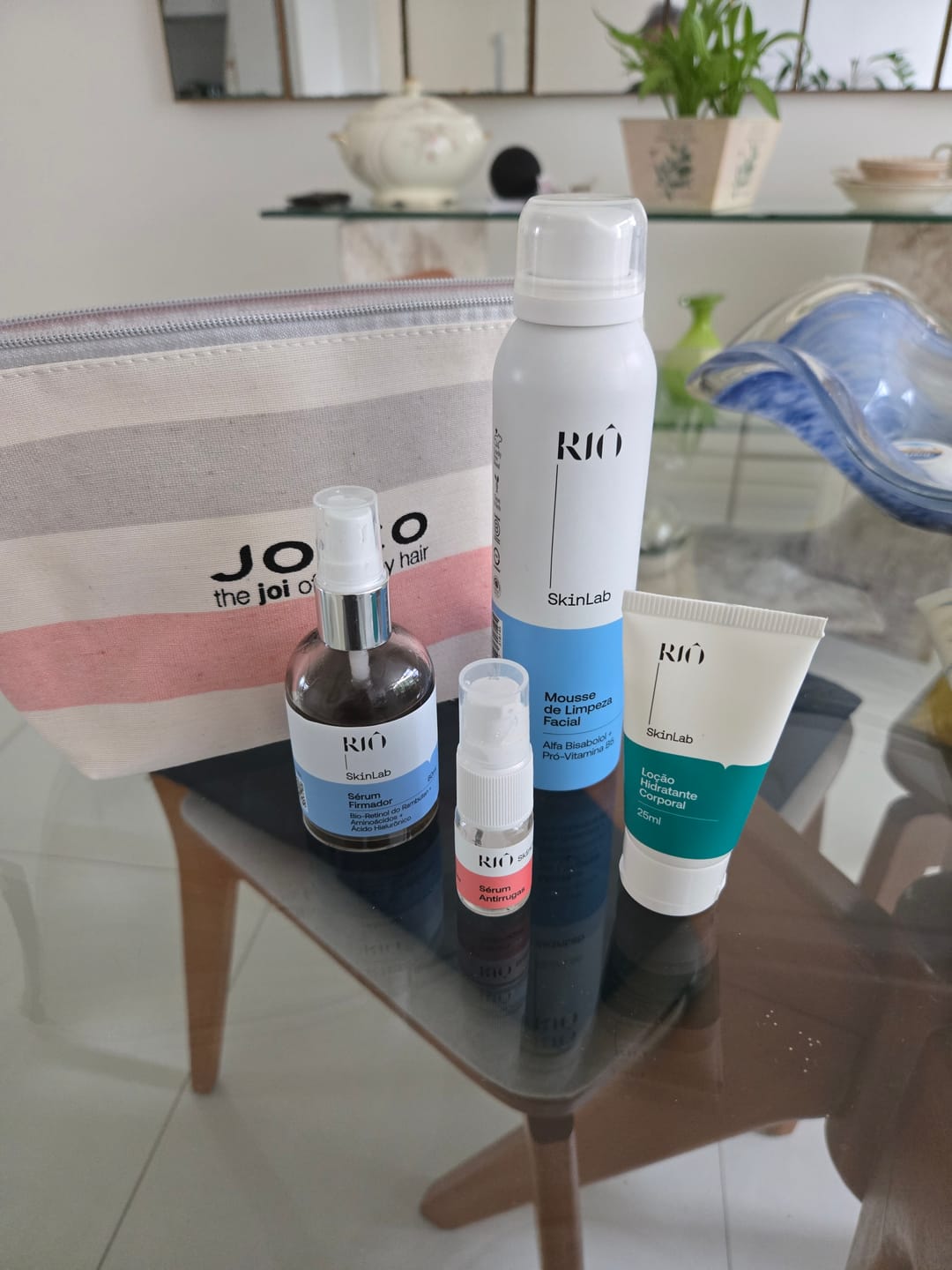 Customer photo review of Mousse de Limpeza Facial