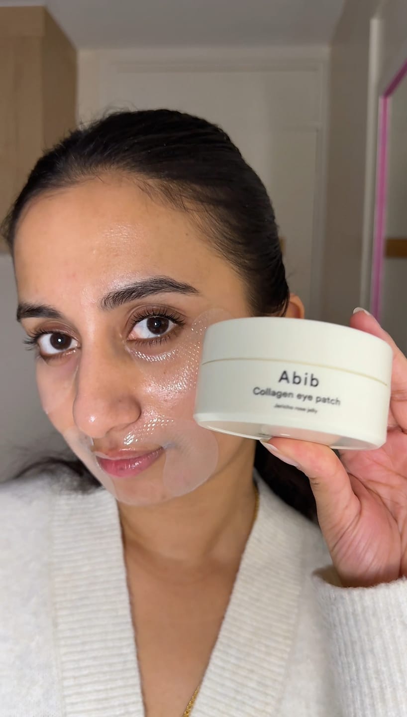 Customer photo review of Collagen eye patch Jericho rose jelly