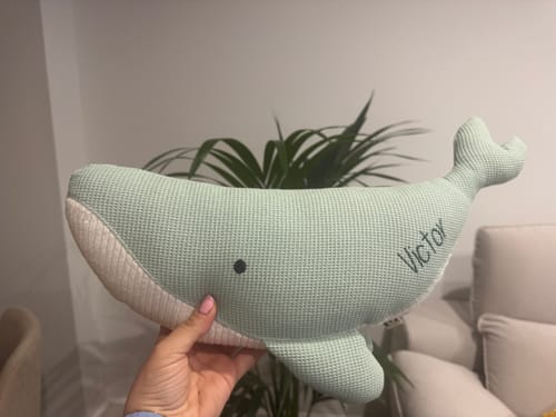Customer photo review of Peluche Ballena Susi - MENTA