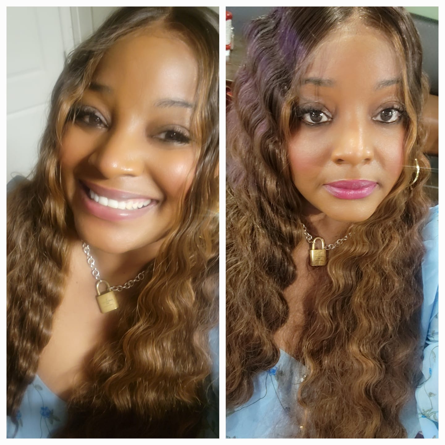 Customer photo review of Sensationnel Vice HD Lace Front Wig - VICE UNIT 6