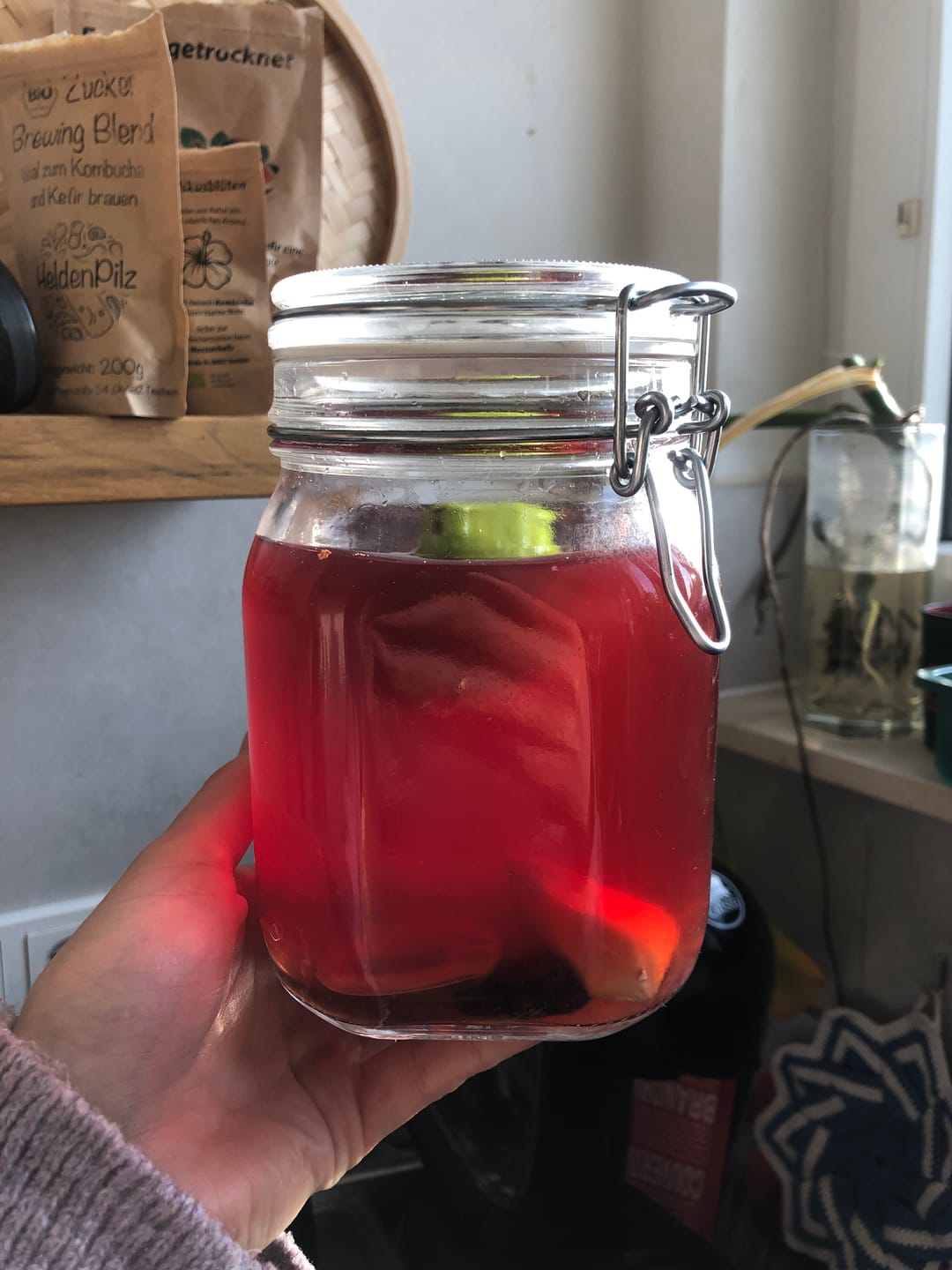 Customer photo review of BIO Wasserkefir-Erlebnisset: Kristalle & Komplettzubehör für Einsteiger
