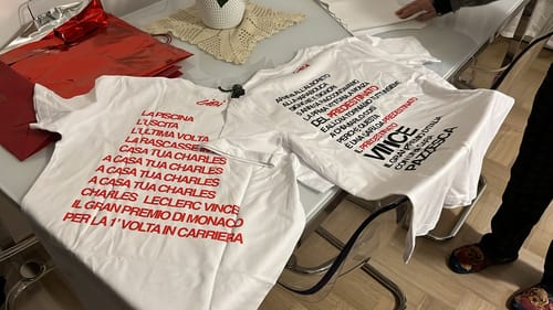 Andrea B. review of T-Shirt  UNA GARA DA PREDESTINATO image 1 out of 1