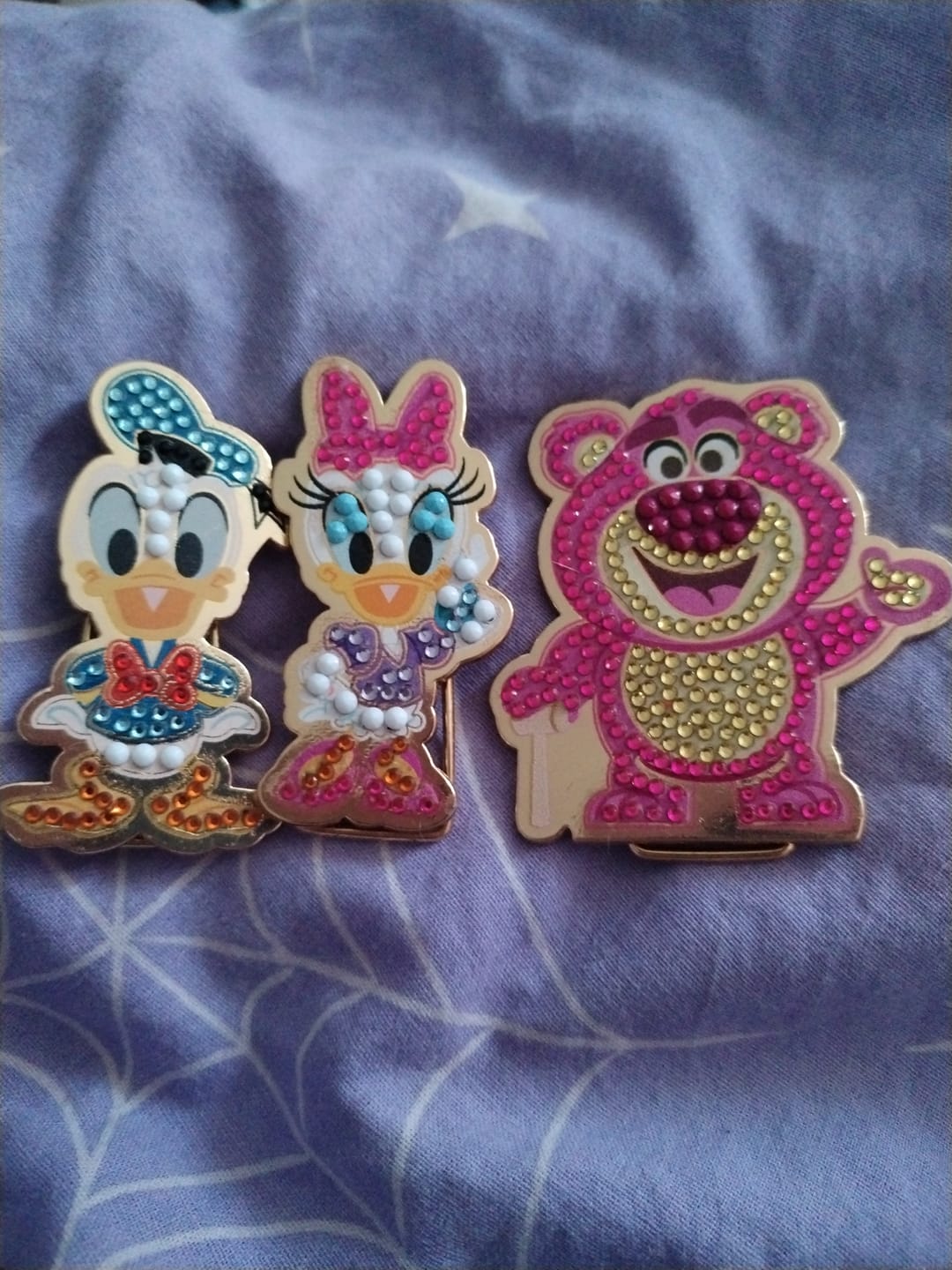 Customer photo review of Disney Crystal Art Pin Badge - Blind Bag