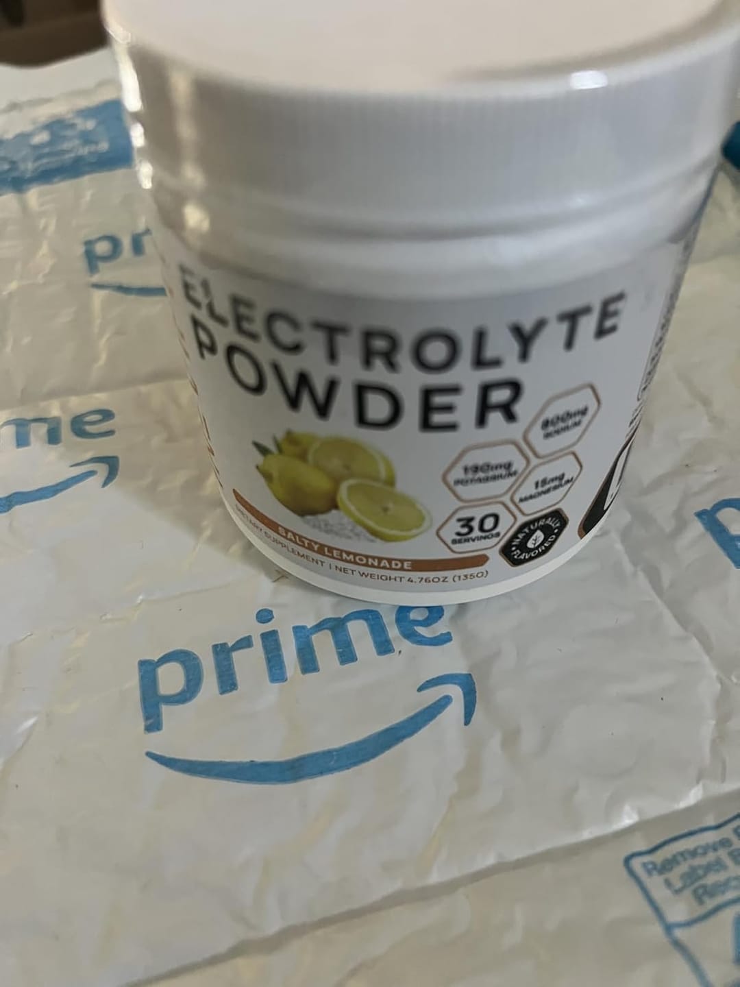 Customer photo review of INEVIFIT | Salty Lemonade Electrolyte Powder