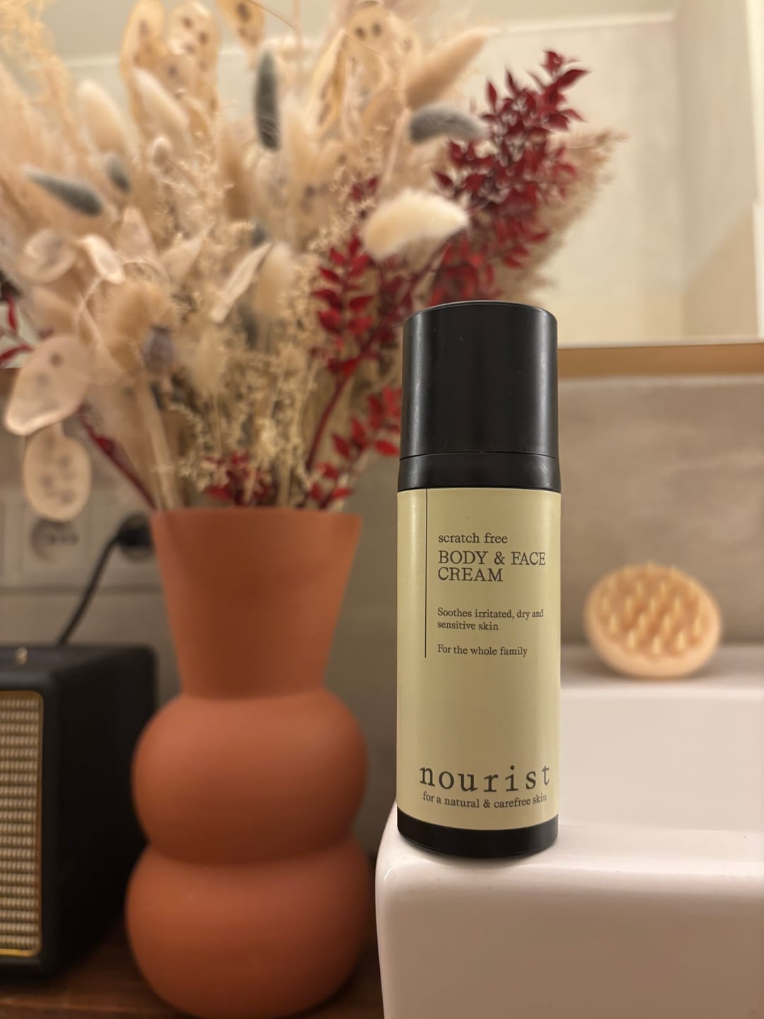 Customer photo review of Scratch-Free Body & Face Cream